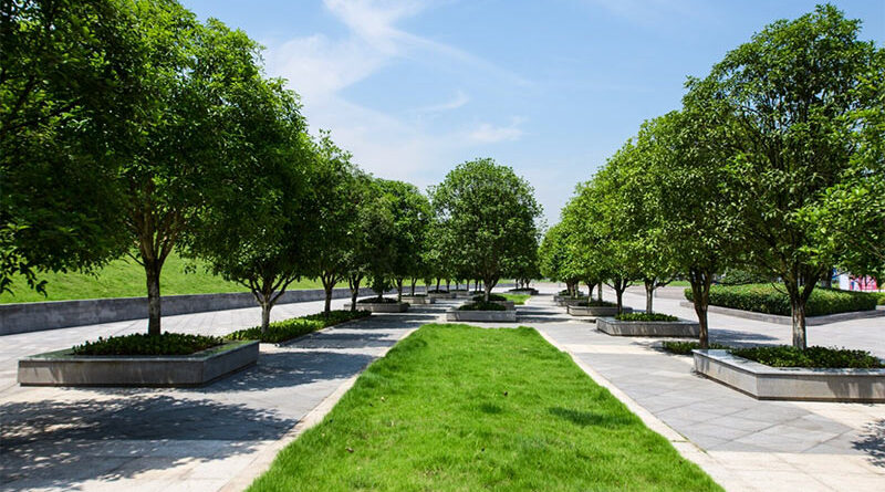 Jardín residencial