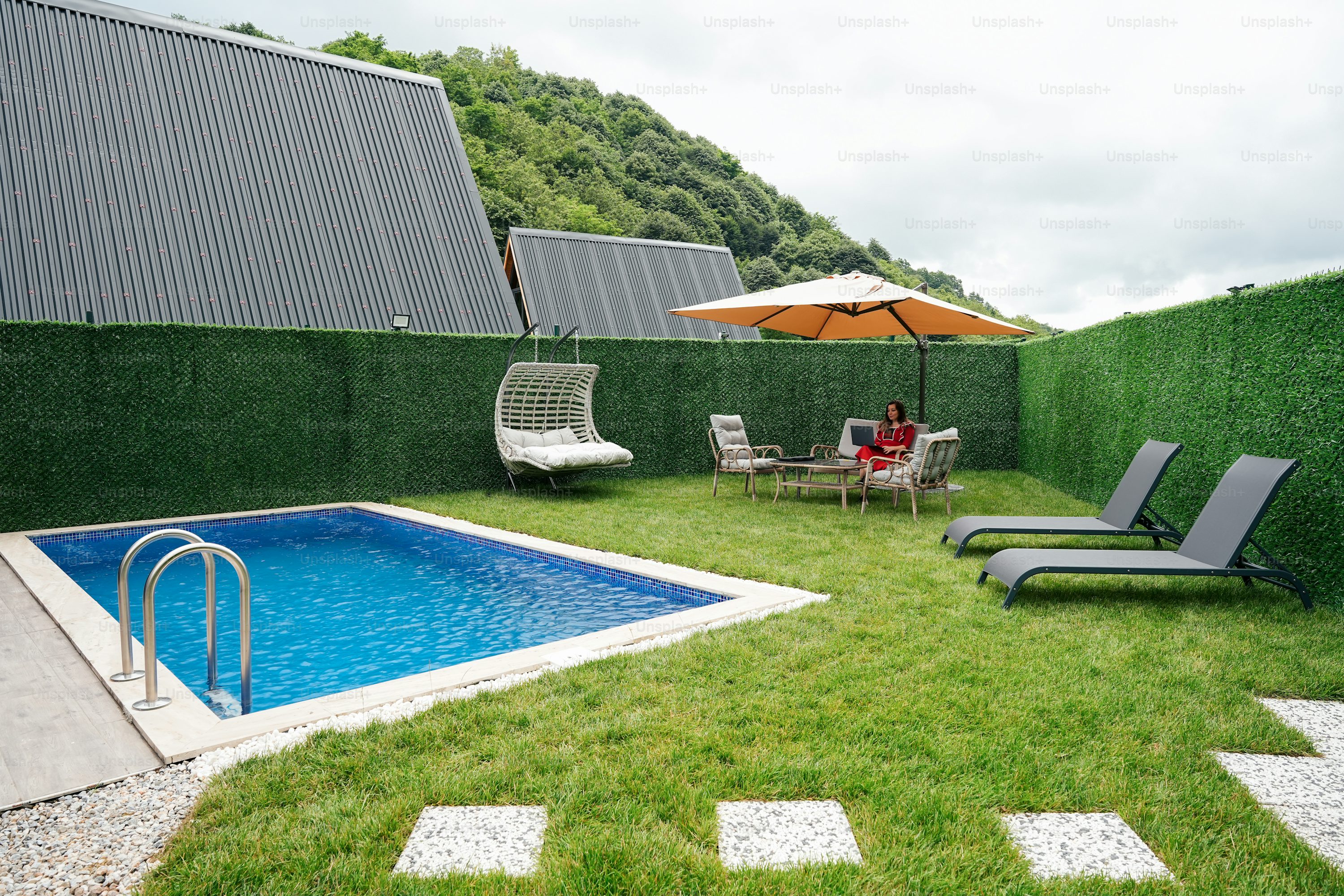 Jardín residencial